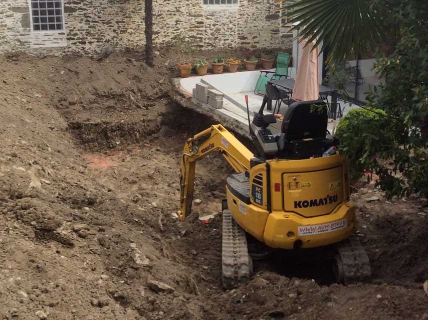 Entreprise travaux terrassement assainissement Orvault